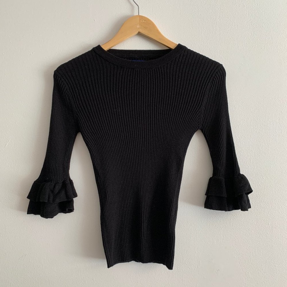 Aeropostale Top with Ruffle Sleeves